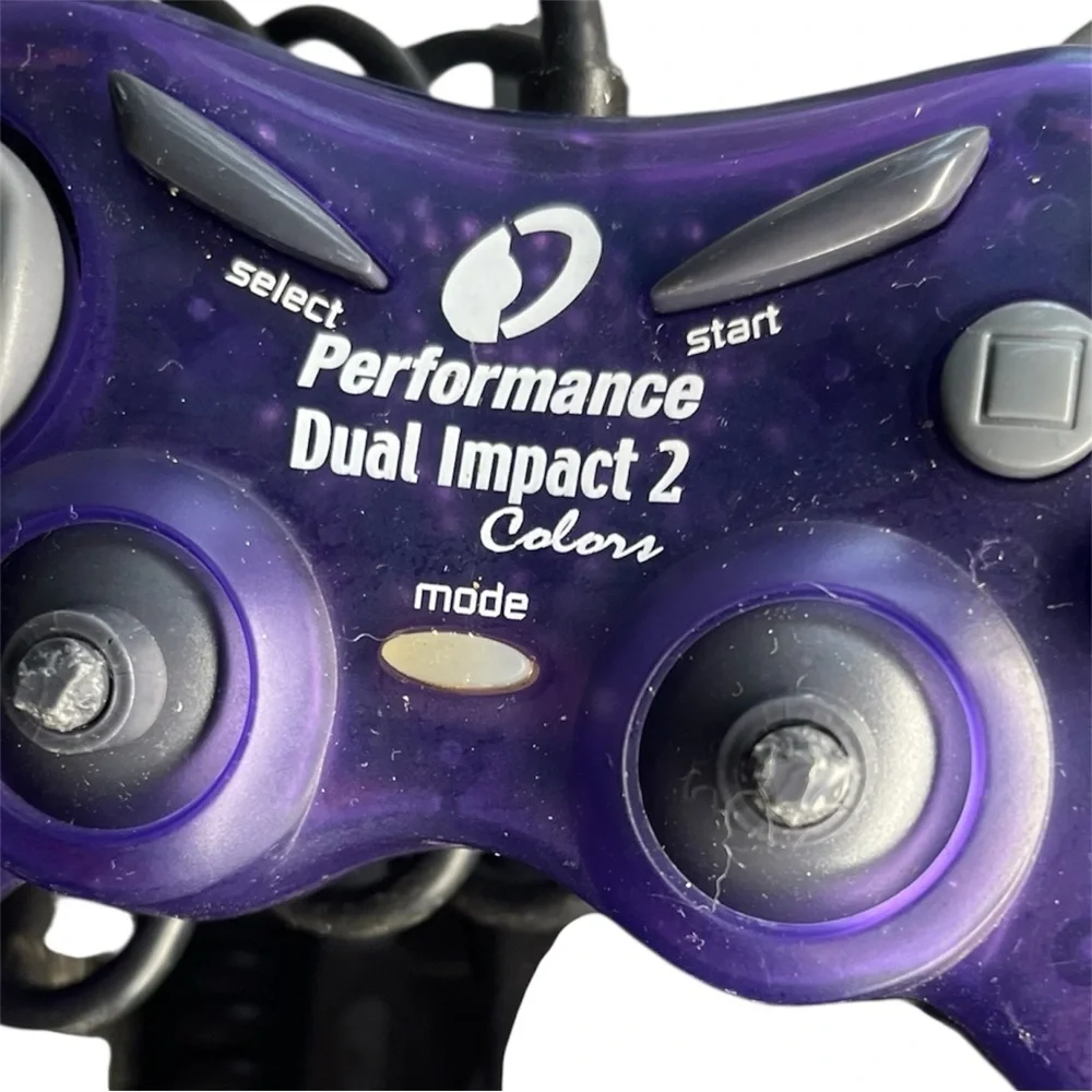 Dual Impact 2 Purple Game Controller